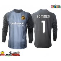 Camisa de Futebol Inter Milan Yann Sommer #1 Goleiro Equipamento Principal 2025-26 Manga Comprida